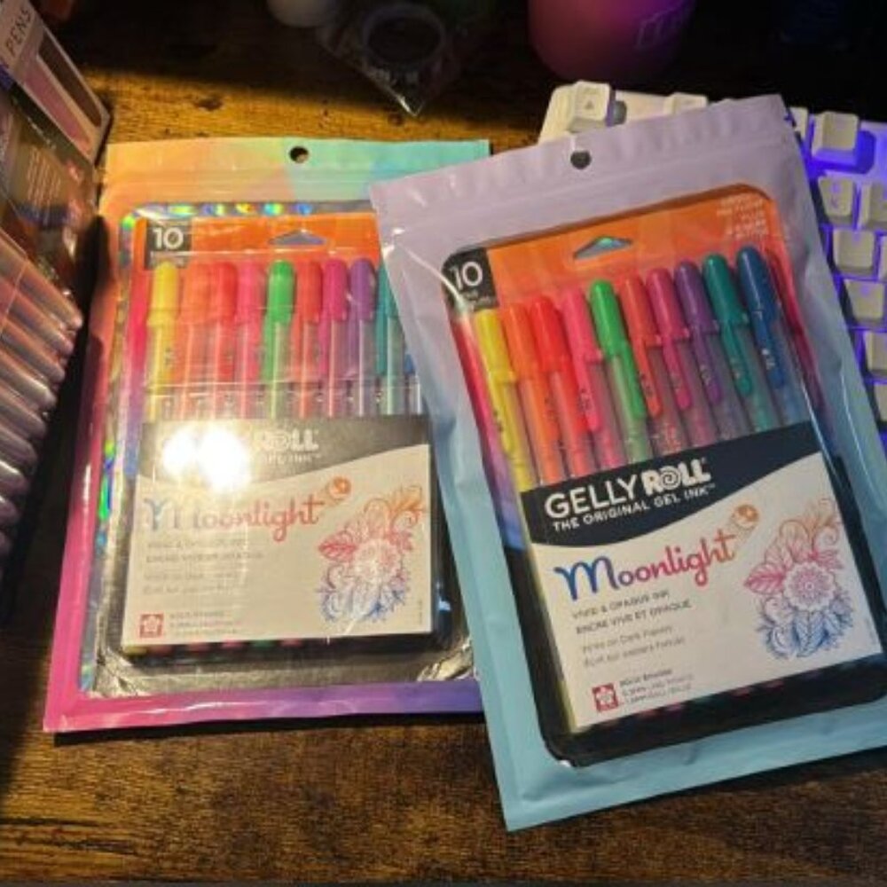 Gelly Roll® Moonlight® 10CT Gel Pens 0.5mm _ NEW _ 2 available